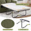 Canapé-lit simple 47,2 po avec canapé-lit et matelas pliable
