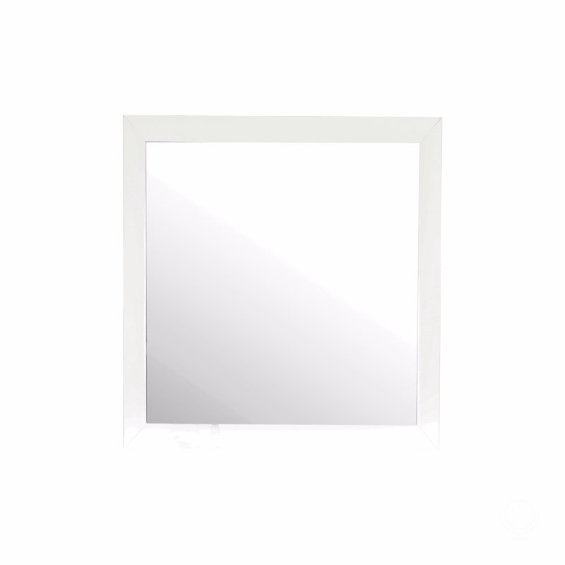 Mirror, White, 39" x 35"