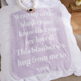 Bedsure Get Well Blankets with Inspirational Words