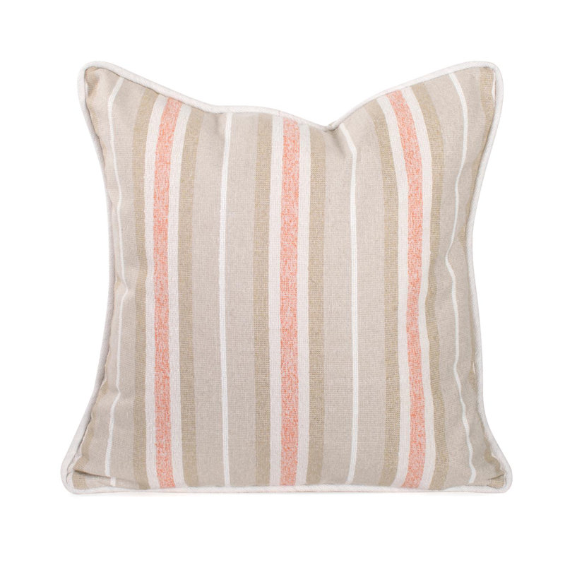 Coussin intérieur / extérieur Dune, Terra, Carré, H 24 po x l 24 po