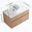 32 Wall-Mounted Bathroom Vanity with Ceramic Art Basin-1162932727