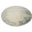 Tapis rond vert moderne 9X9