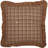 Dawson Star Plaid Cotton Reversible Throw Pillow