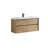 Seavy 47'' Single Bathroom Vanity with Acrylic Top-870615897