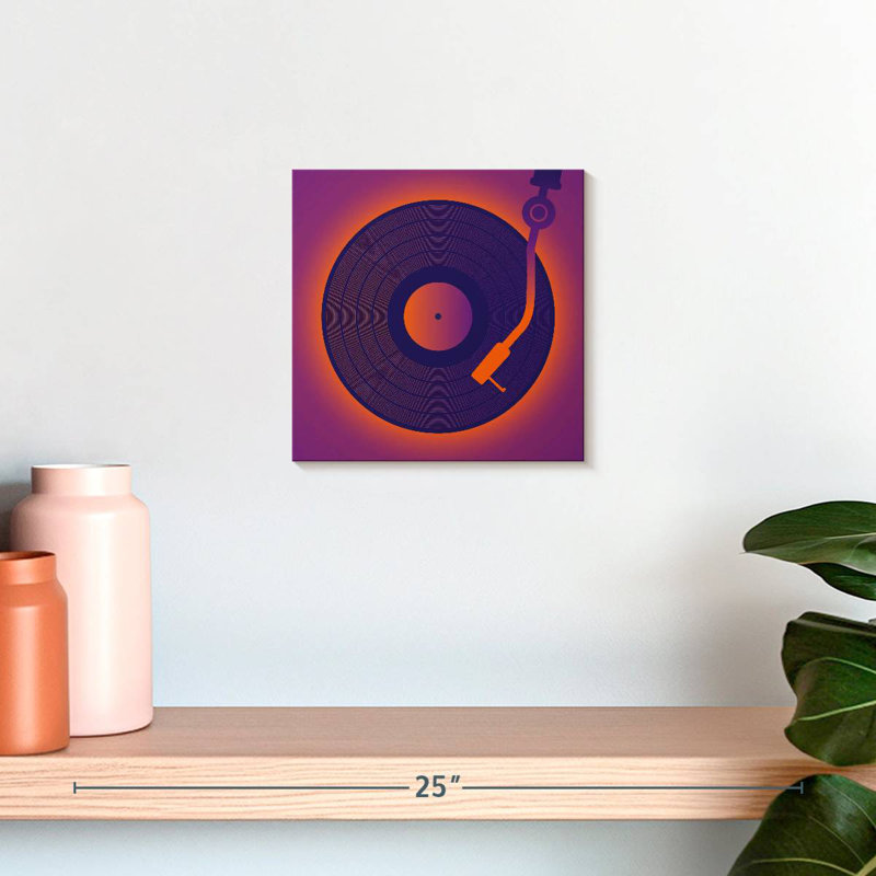 Disque vinyle Abarca, H 10 pi x l 10 pi