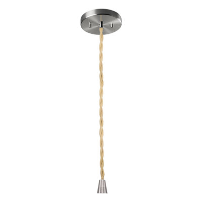 Luminaire suspendu 1 lumière DEL intégré Aschwin