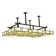 Piazza 48 - Light Semi Flush Mount