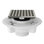 PVC 2" X 3" Drain Kit with Matrix Decorative Cover