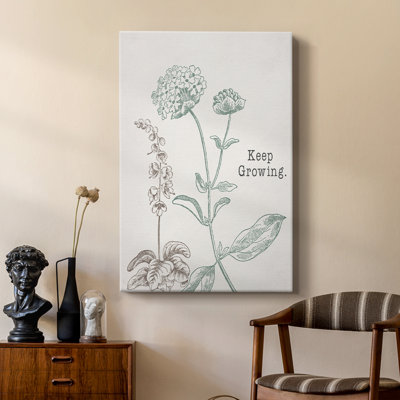 Keep Growing -Custom Wrapped Gallery Cavas