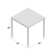 Whitworth 29.5'' Square Dining Table