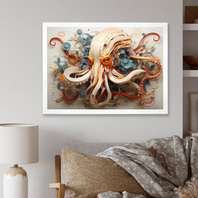 " Squid Enigmatic Cephalopod Geometric II "