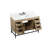 Eugene 48'' Single Bathroom Vanity with Engineered Marble Top-1861786673