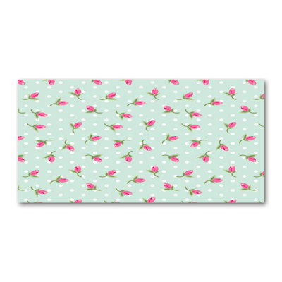 Roses pattern 1 Piece Wall Art