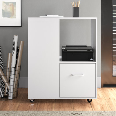 60cm Wide 1 -Drawer Mobile File Cabinet