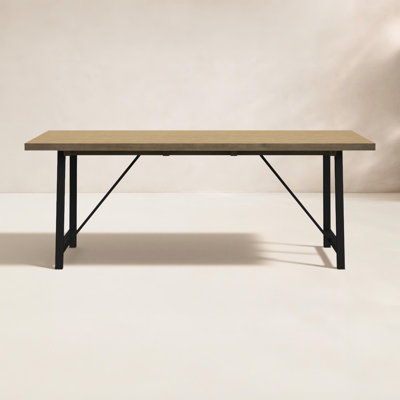 Gladwin 79" Acacia Patio Dining Table