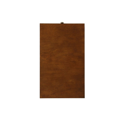 Bertie Walnut Finish Accent Table