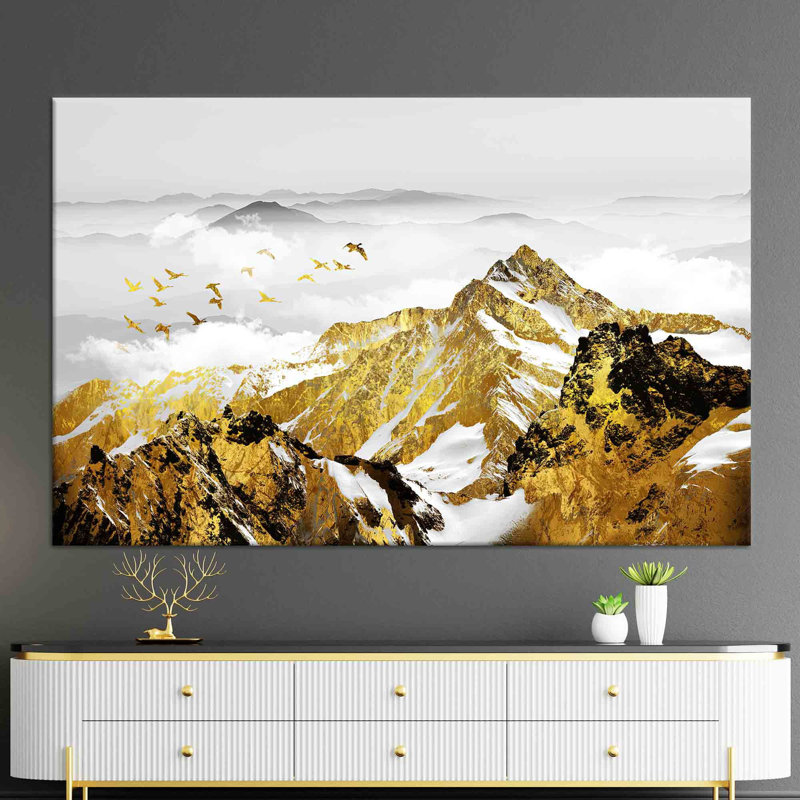 Print on Canvas, 70cm H x 100cm W, Framed Wrapped Canvas, Does Not Apply