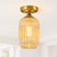 Plafonnier encastré 1 lumière Amberwyn Home
