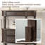 39.37 " W Solid Wood Top Console Table