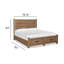 Très grand lit avec panneau de rangement Wilmot California-1809014004-1809014005