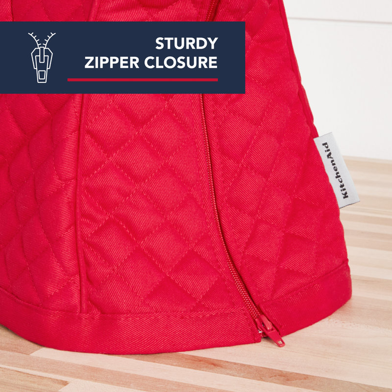 KitchenAid® Quilted Fitted Mixer Cover, Passion Red