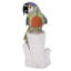 Novica Jungle Parrot Multi-Gemstone Statuette