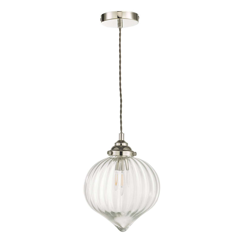 Abdimalik 1 - Light Pendant, Polished Nickel