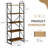 Rego 62.2" H x 23.6" W Etagere Bookcase-171190866