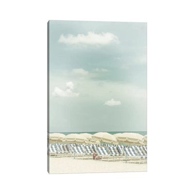 " Vintage Beach Scene " by Melanie Viola