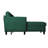88.5'' W Corduroy Upholstered  L Shape Sofa With Chaise Lounge, Hidden Storage & Side Pockets, Solid Wood Legs And Anti-Slip Pads-112211691