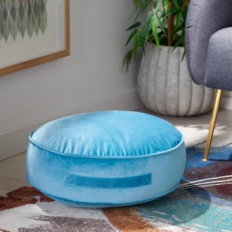 Reissa Floor Pillow, Blue