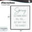 Impression de giclée encadrée, «Spring Cleaning Will Will Kill You» par Lux + Me Designs-45232757-45232756