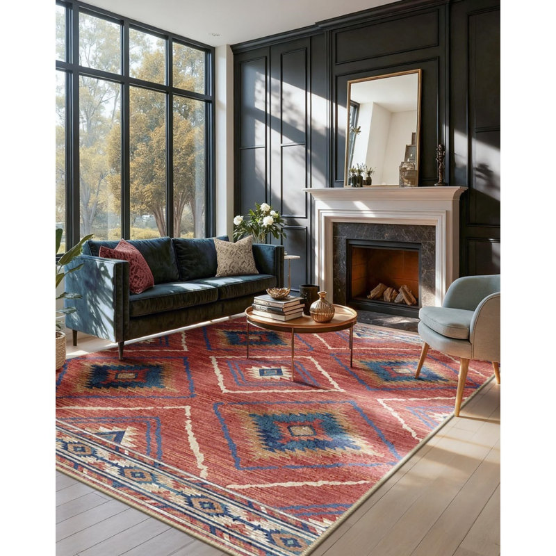 Geometric Machine Tufted 120cm X 180cm Area Rug