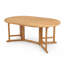Table de salle à manger d'extérieur pliable 71 po