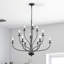  Gurpriya 12 - lustre moderne classique à 3 niveaux de 36 pouces à 3 niveaux d'intensité variable noir-1534579996