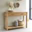 110cm Solid Wood Console Table