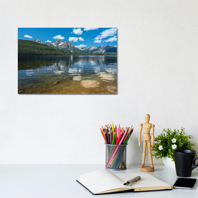 Stanley Lake by Louis Ruth - Wrapped Canvas Print, 20.32 cm H x 30.48 cm W