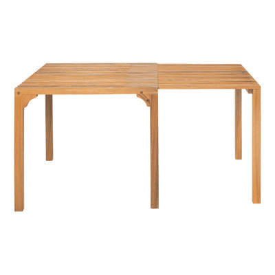 Extendable Dining Table Modern Outdoor Dining Table Acacia Wood Dining Furniture For Patio Or Garden
