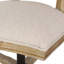 Chaise de bureau sans accoudoirs, chaise pivotante à hauteur réglable pour petits espaces, chaise de bureau pour la maison et le bureau