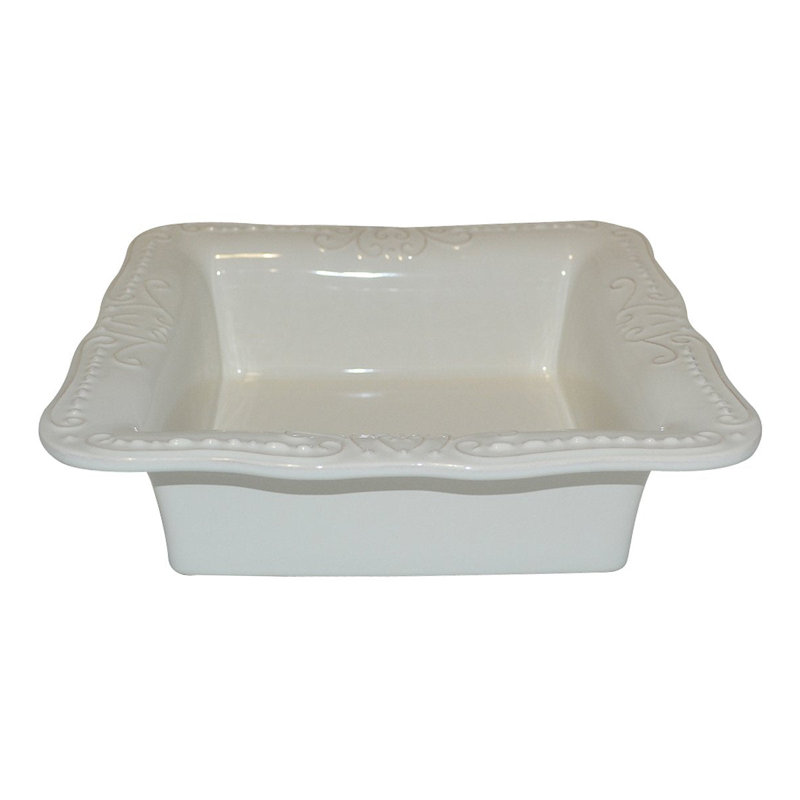 Isabella Square Baker , Ivory