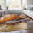 Machine Washable Indoor/Outdoor Xhevrie Paprika Rug-2133378202