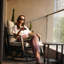 Patio Swivel Rocking Chair Sets: 3-Piece Aluminum Alloy Set with 360° Swivel Rocking Chairs (2 Chairs + 1 Table)
