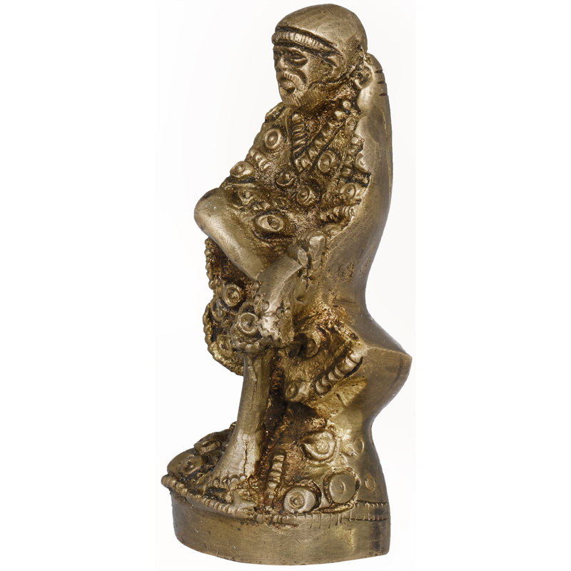 Religious & Spiritual Statue, Antique Green