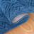 Thinh Hand Tufted Wool/Cotton Abstract Rug in Dark Blue-677116737
