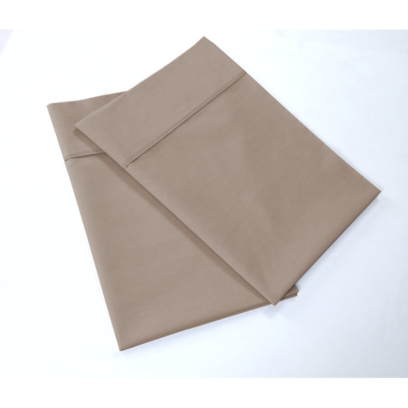 Egyptian Cotton Satin - Set of 6, Taupe, King