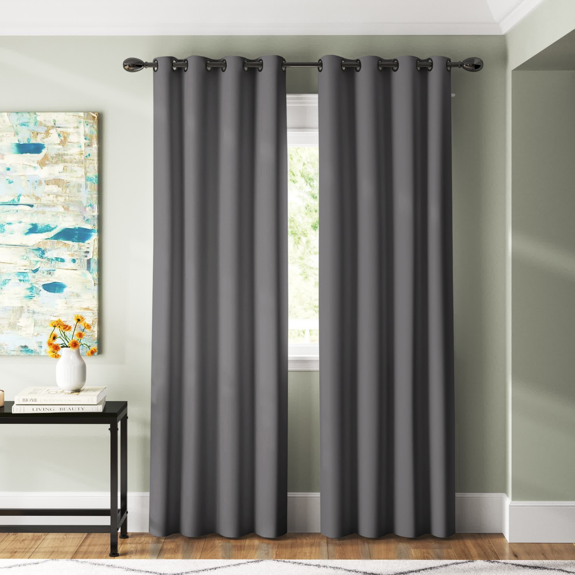 Classic Grommet Blackout Curtain, Teen Curtains