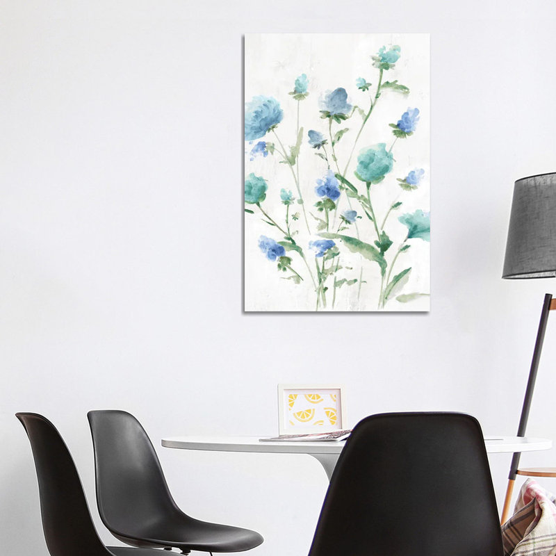 Tinted Petals II by Eva Watts - Wrapped Canvas Painting, 101.6 cm H x 66.04 cm W x 3.175 cm D