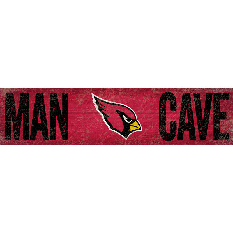 Wall Decor on Wood, Arizona Cardinals