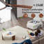 42 INCH WOOD CEILING FAN WITH LIGHT