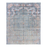 Overdyed One-of-a-Kind 8' 1" X 9' 9" Hand Knotted Area Rug